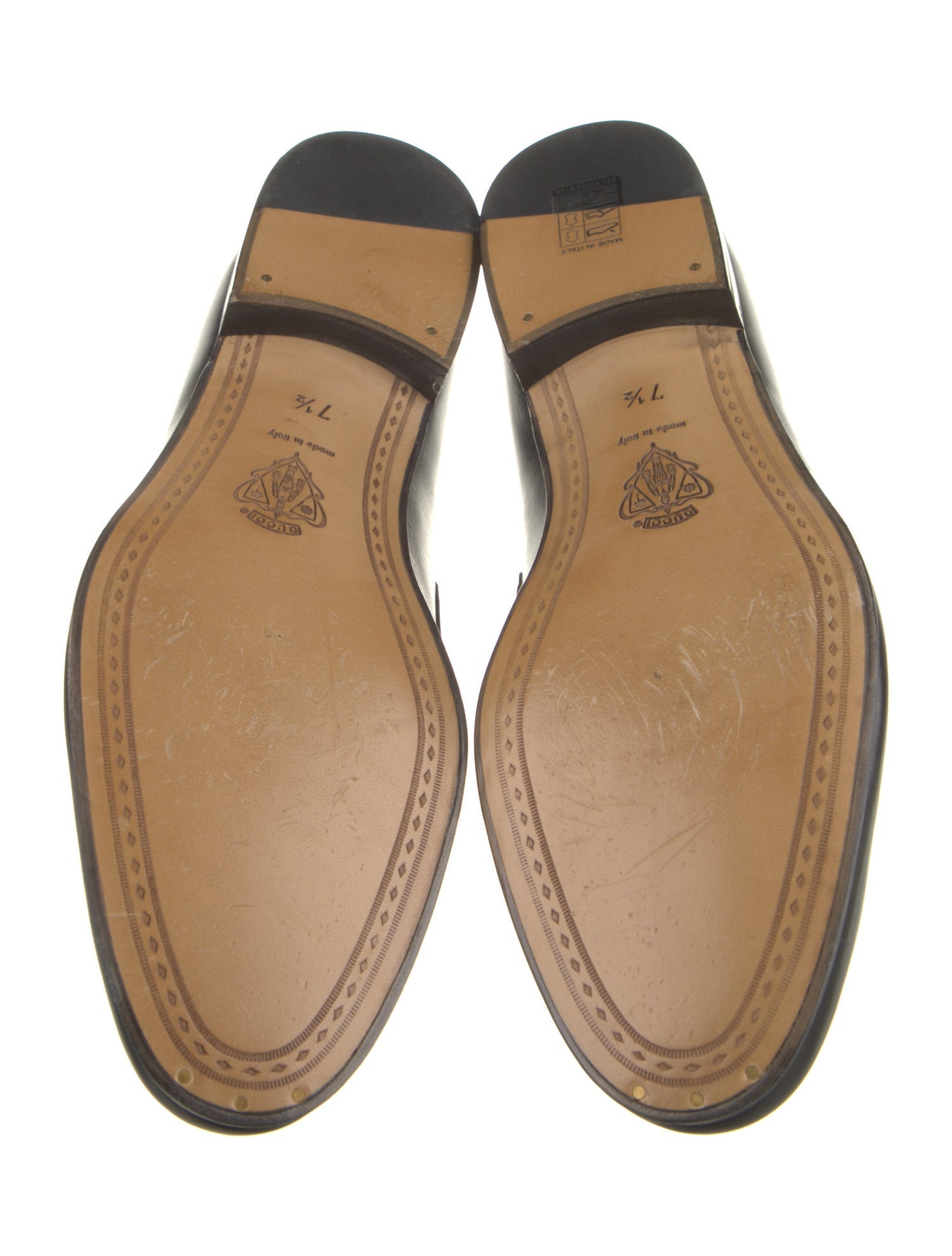 Gucci Leather Dress Loafers